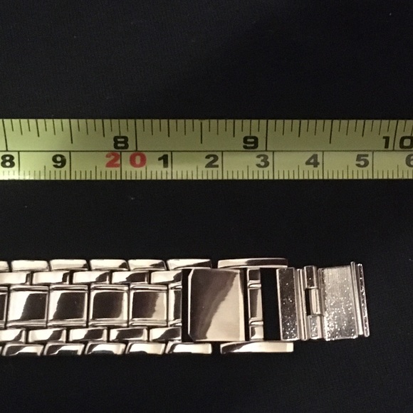 VINTAGE JAPAN MOVT Men’s Silver Tone Watch - Picture 9 of 9